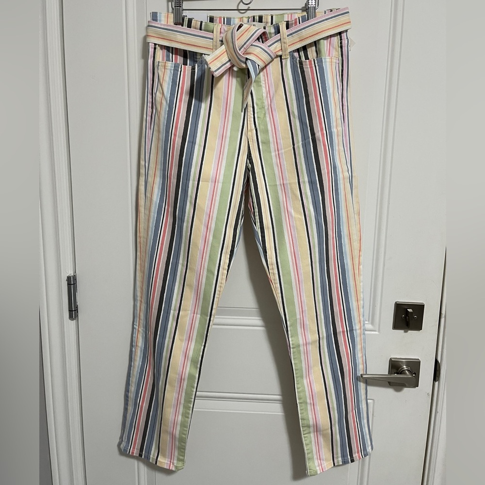 NWT - Joe’s Women’s The Luna High Rise Cigarette Ankle Striped Jeans - Size 31